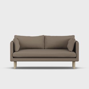 1898 Linnevik sofa Same Mole 6674-witgeoliede eiken, 2-zits