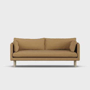 1898 Linnevik sofa Same Ochre 6676-witgeoliede eiken, 3-zits