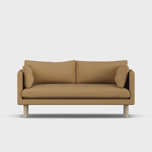 1898 Linnevik sofa Same Ochre 6676-witgeoliede eiken, 2-zits