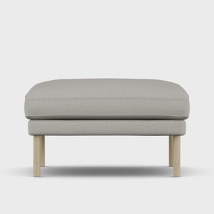 1898 Linnevik voetenbank Same Grey 6673-witgeoliede eiken