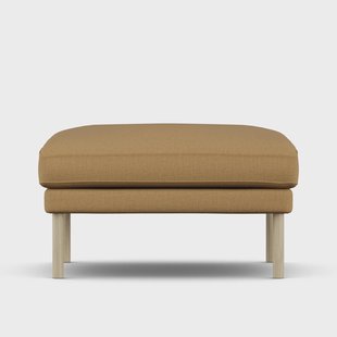 1898 Linnevik voetenbank Same Ochre 6676-witgeoliede eiken