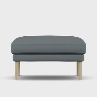 1898 Linnevik voetenbank Same Blue 6678-witgeoliede eiken