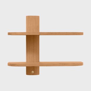 Andersen Furniture Bend wandplank Oiled Nature Oak, 50x18x40 cm