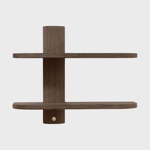 Andersen Furniture Bend wandplank Smoked Oiled Oak, 50x18x40 cm
