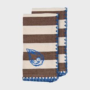 Byon Bubba keukendoek 50x70 cm 2-pack Oyster