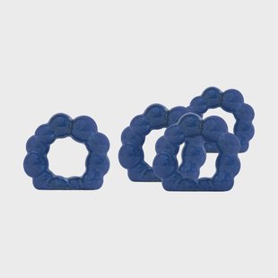 Byon Porto servetring 4-pack Blauw