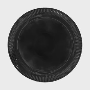 Sagaform Inka bordje Zwart, Ø17 cm