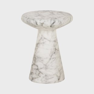 Richmond Ronde Bijzettafel 'Lohan' Faux Marmer, 35cm