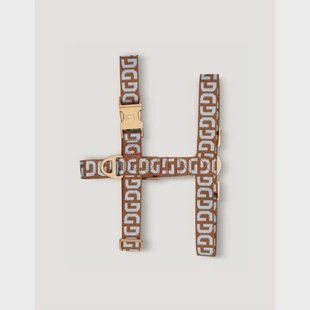 Dogguo Hondenharnas DG-HARNESS-BROWN/BLUE-S