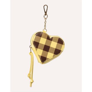 Dogguo Honden poepzakhouder HEART-POOPBAGHOLDER-BROWN/YELLOW