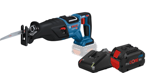 Bosch Professional GSA 18V-28 8,0 Ah ProCORE Accu Starterspakket