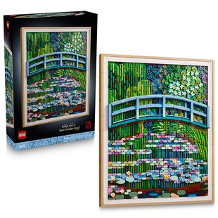 LEGO Art - Claude Monet – Bridge over a Pond of Water Lilies - 31220