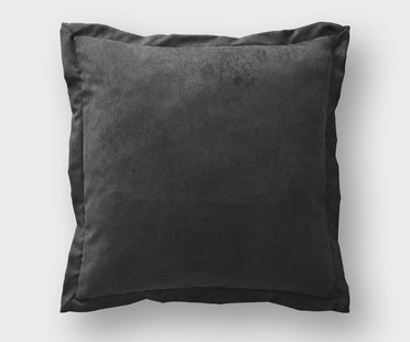 DELIFE Sierkussen Sirpio 70x70 microvezel zwart
