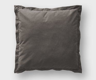 DELIFE Sierkussen Sirpio 70x70 microvezel kakibruin
