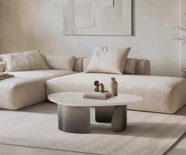 DELIFE Salontafel Marvello 100x50 cm marmer wit metaal zwart antiek
