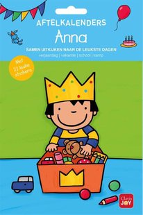 Anna aftelkalenders verjaardag, vakantie, school, kamp