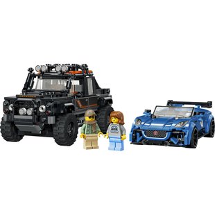 LEGO Speed Champions - Jaguar Project 7 en Land Rover Defender 77264