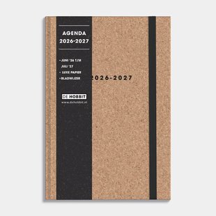 Luxe Schoolagenda 2026-2027 ±A5 Kurk