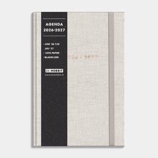 Luxe Schoolagenda 2026-2027 ±A5 Linnen