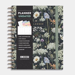 Weekplanner Undated A5+ Weidebloemen