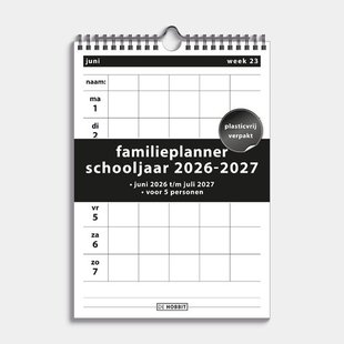 Familieplanner 2026-2027 Basic Staand A4