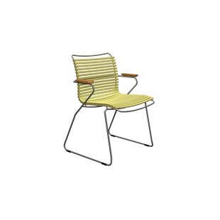 HOUE CLICK Eetkamerstoel met lage rugleuning - HoueLemonZest45