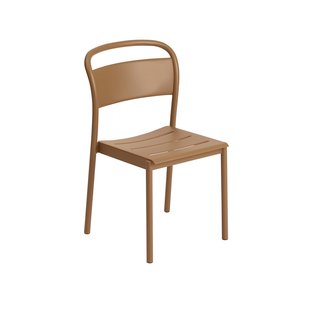 Muuto Linear Steel Stoel - oranje