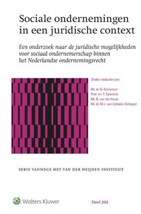 Sociale ondernemingen in een juridische context