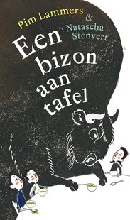 Een bizon aan tafel