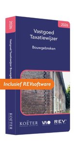 Vastgoed taxatiewijzer bouwgebreken 2026