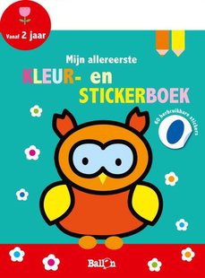 Mijn allereerste kleur- en stickerboek