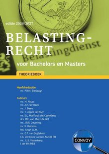 Belastingrecht voor Bachelors en Masters