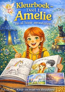 Kleurboek Amelie en al haar avonturen - deel 1