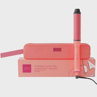 ghd Chronos Curve Limited Edition Max Wand (38mm Barrel) in Candy Coral
