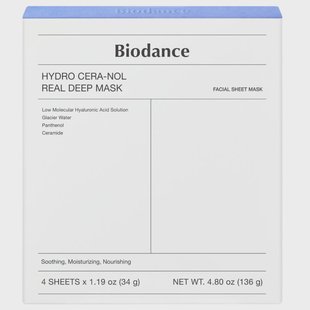 Biodance Hydro Cera-Nol Real Deep Mask (4 pcs)
