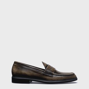 Isabel Bernard Vendôme Blandine mokka loafers van spazzolato leer voor dames