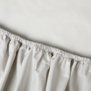 Sale - Kayori Biologisch - Kai - Topper Hoeslaken - Katoen - 100/200-210 - Offwhite - Verkoelend Slapen