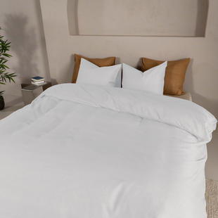 Kayori - Kiso - Dekbedovertrek - Tencel - 200/200-220 - Wit