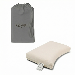 Kayori - Sota - Kussensloop 10cm 2 stuks - 40x60 - Antracite - Verkoelend Slapen