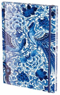 Notitieboek A5, harde kaft: Royal Delft