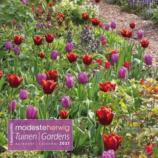 Tuinen - Gardens, Modeste Herwig maandkalender 2027