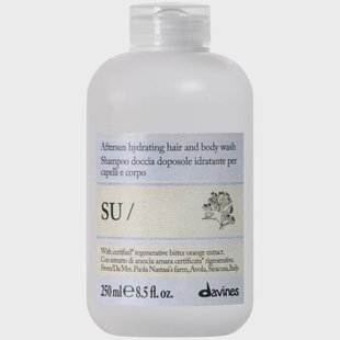 Davines SU aftersun hydrating hair and body wash (250 ml)