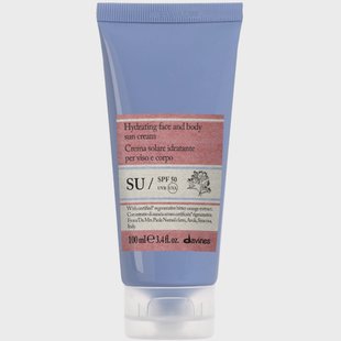 Davines SU hydrating face and body sun cream SPF 50 (100 ml)