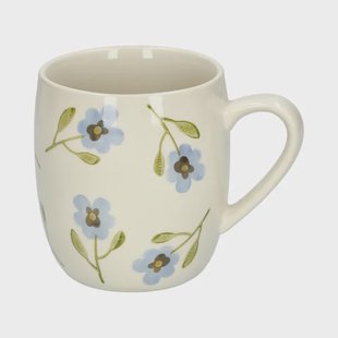 Theemok, steengoed, viooltjes, &Oslash;9,5 cm