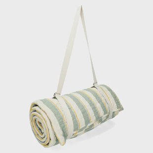 Picknickkleed, recycled katoen, gestreept, 150 x 200 cm
