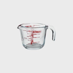 Maatbeker Pyrex, glas, 250 ml