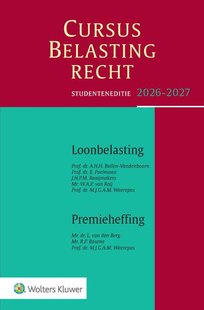 Studenteneditie Cursus Belastingrecht Loonbelasting/Premieheffing 2026-2027
