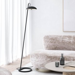 Versale Vloerlamp Black DFTP by Nordlux - Woonkamer - Scandinavisch - Metaal - Met lampenkap