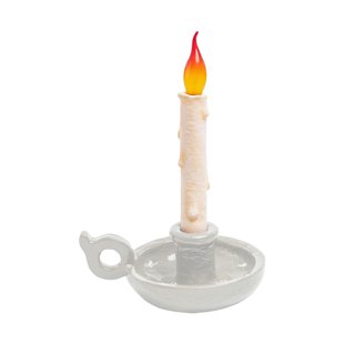 Bugia Blow ToGo Tafellamp White Grimm Bugia SELETTI - Woonkamer - Designer - Kunststof