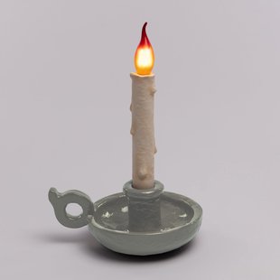 Bugia Blow ToGo Tafellamp Grey Grimm Bugia SELETTI - Woonkamer - Designer - Kunststof